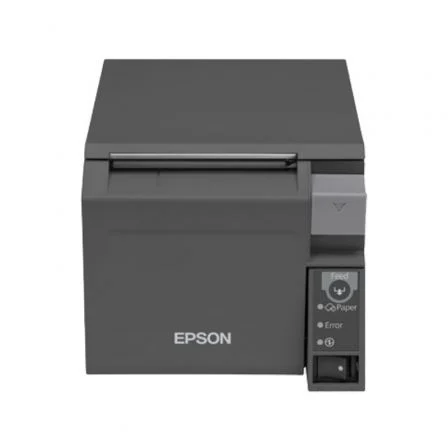 Epson TM-T70II Impresora de recibos térmica USB-RS232 negra de 80mm